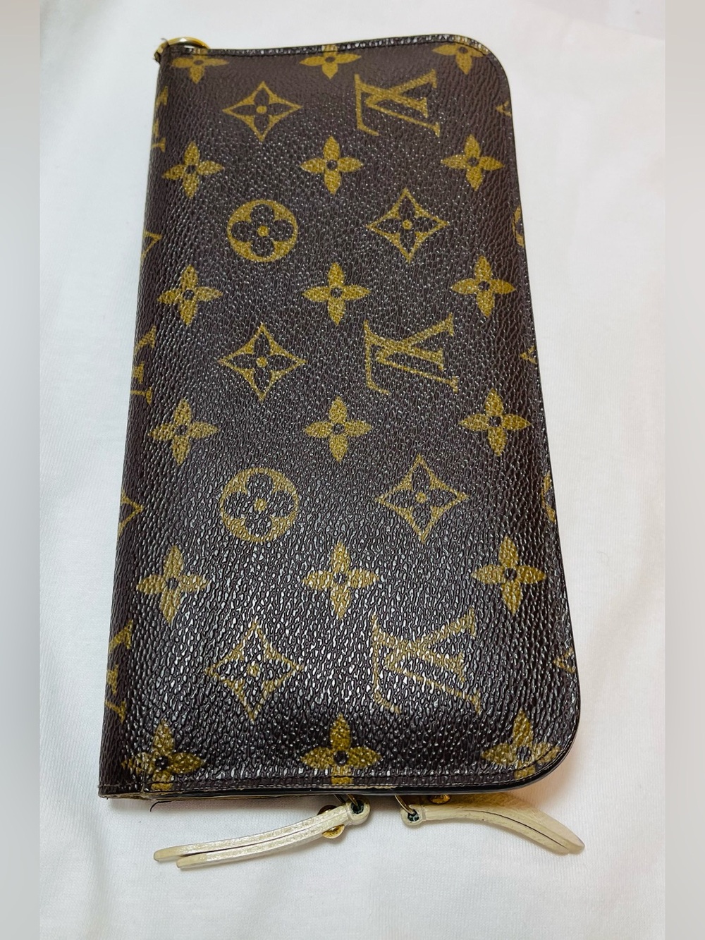 LV Authentic Big Zip Wallet Insolite